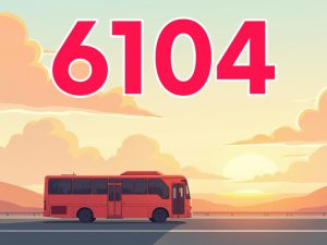 6104 공항버스 시간표