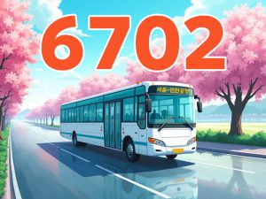 6702 공항버스 시간표