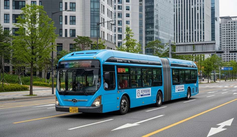 세종시 B0 전기굴절버스